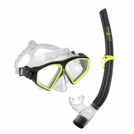 Gafas de Buceo con Tubo Aqua Sphere Saturn Negro