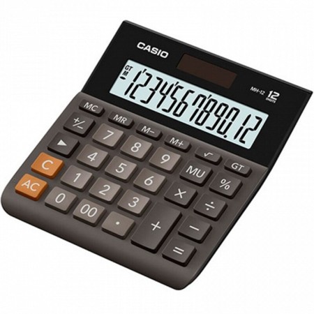 Calculatrice Casio 222688 LCD Blanc Noir Plastique