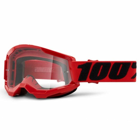 Lunettes de soleil 100 % Downhill Strata 2 Goggle Rouge Taille unique Motocross