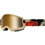 Lunettes de soleil 100 % Downhill Strata 2 Goggle Kombat Beige Taille unique Motocross