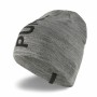 Chapeau Puma Essential Classic Cuffless Gris Taille unique