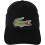 Gorra Deportiva Lacoste Negro (Talla única)