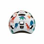 Casque de Cyclisme pour Enfants Lazer Pnut KinetiCore Blanc Dinosaures Taille unique