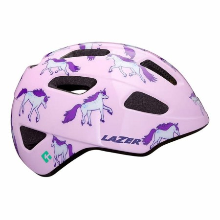 Casco de Ciclismo para Niños Lazer Nuts KinetiCore Rosa Unicornio Talla única