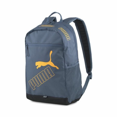 Mochila Deportiva Puma Phase II Azul Acero