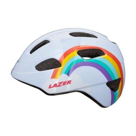 Casque de Cyclisme pour Adultes Shimano Pnut KC CE-CPSC Blanc Arc-en-ciel Taille unique