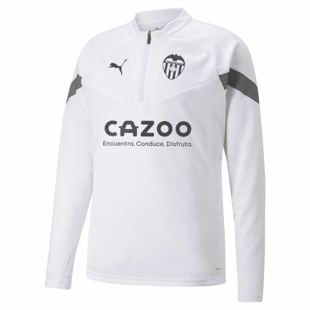 Sweat-shirt d'Entraînement pour Adultes Puma Valencia CF 22/23 Football Blanc
