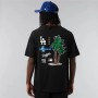 T-shirt à manches courtes homme New Era Los Angeles Dodgers MLB City Graphic Oversized Noir