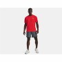 Camiseta de Manga Corta Hombre Under Armour Streaker Rojo