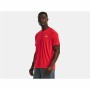 Camiseta de Manga Corta Hombre Under Armour Streaker Rojo