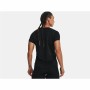 Camiseta de Manga Corta Mujer Under Armour Stride Negro