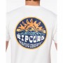 T-shirt à manches courtes homme Rip Curl Down The Line Blanc