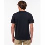 Camiseta de Manga Corta Hombre Rip Curl Horizon Badge Negro