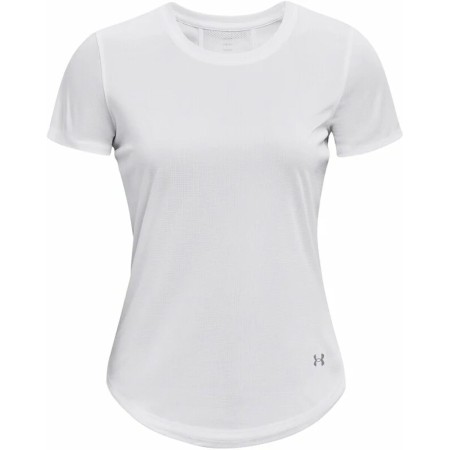 T-shirt à manches courtes femme Under Armour Stride Blanc