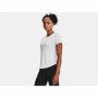 Camiseta de Manga Corta Mujer Under Armour Stride Blanco