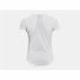 Camiseta de Manga Corta Mujer Under Armour Stride Blanco