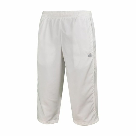 Pantalón Largo Deportivo Adidas Essential Blanco Hombre