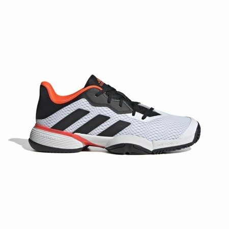 Chaussures de Tennis pour Enfants Adidas Barricade Blanc