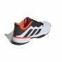 Chaussures de Tennis pour Enfants Adidas Barricade Blanc