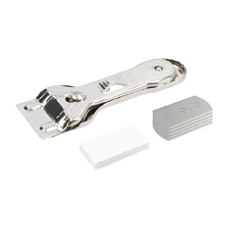 Rasqueta para Vitrocerámica Ferrestock metálico Rascavidrios (39 mm)