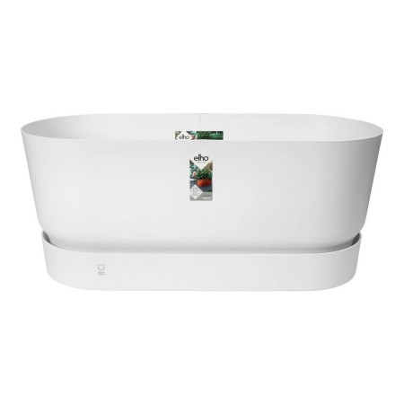 Pot Elho Terrase 80 Wheels 35 x 78 x 34 cm Blanc