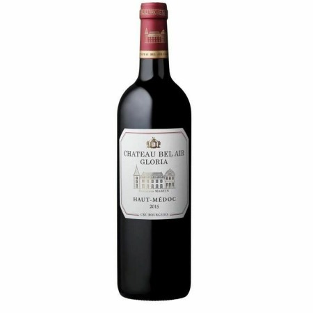 Vin rouge Chateau Bel Air Gloria Haut Médoc Cru Bourgeois Bordeaux 750 ml 2015