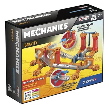 Juego de Construcción Geomag Mechanics Gravity Giochi Preziosi (115 pcs)