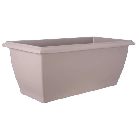 Maceta Riviera Jardiniere Evolution 80 x 40 x 32 Taupé Plástico 64 L