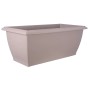 Pot Riviera Jardiniere Evolution 80 x 40 x 32 Taupe Plastique 64 L