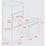 Four à pyrolyse Teka HBC625P 44 L Display LED 2615W Acier inoxydable