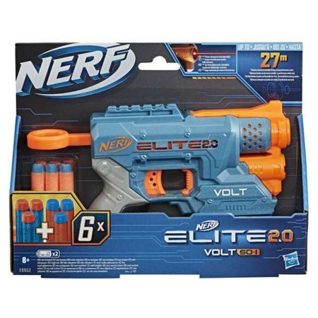 Pistola de Dardos Nerf Elite 2.0 Azul Naranja