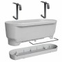 Pot Elho Greenville Easy 21 x 52 x 19,5 cm Ciment