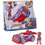 Playset de Vehículos Hasbro Spiderman and His Amazing Friends Glow Tech Luces 2 Piezas con sonido 4 Unidades