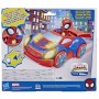 Playset de Vehículos Hasbro Spiderman and His Amazing Friends Glow Tech Luces 2 Piezas con sonido 4 Unidades