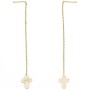 Boucles d´oreilles Femme Amen CROCE GOLD