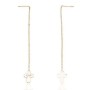 Boucles d´oreilles Femme Amen CROCE ROSE GOLD