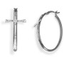 Boucles d´oreilles Femme Amen CERCHIO CROCE