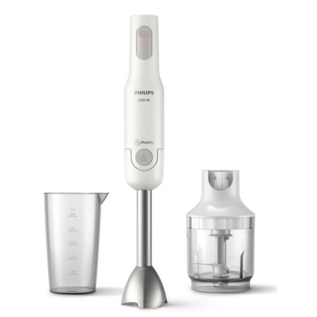 Mixeur plongeant Philips HR2535/00 Métal Blanc/Gris 650 W
