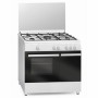 Cuisinière à Gaz Vitrokitchen CB96PBB-VS BUT Blanc