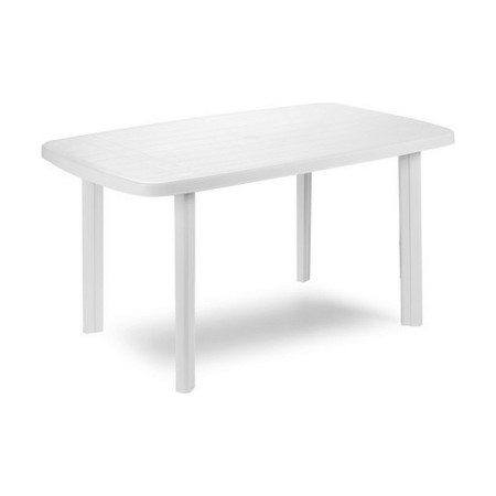 Mesa auxiliar IPAE Progarden 08330100 Blanco Resina (72 x 137 x 85 cm )