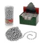 Boules de Noël 7,5 m Chaîne Décorative Argenté