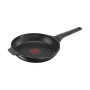 Poêle à Grilller avec Rayures Tefal AROMA Ø 26 cm Titanium Excellence Noir