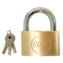 Candado de llave EDM Latón normal (6 x 3,6 cm)