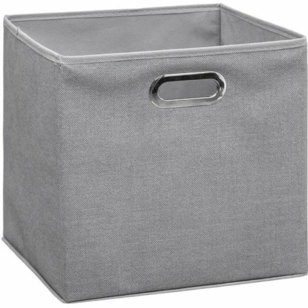 Caja Multiusos Five Tela Gris claro (31 x 31 x 31 cm)