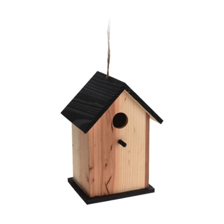 Maison Oiseau Bois (15,5 x 13 x 22 cm)