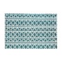 Tapis Atmosphera Bleu Blanc Coton (60 x 90 cm)