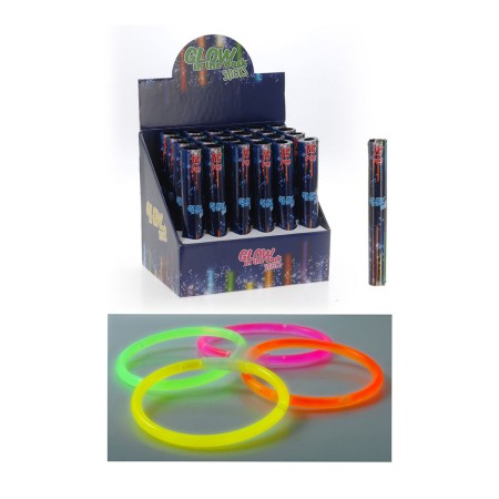 Set Artículos de Fiesta Party Glow Pulsera Luminiscente Neón (15 Piezas)