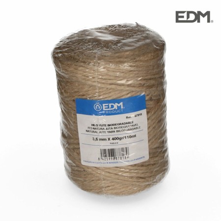 Bobine de fil EDM Naturel Élastique Fibre naturelle Biodégradable