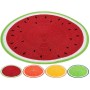 Dessous de plat Excellent Houseware Individuel Rond Fruits Jute (Ø 38 cm)