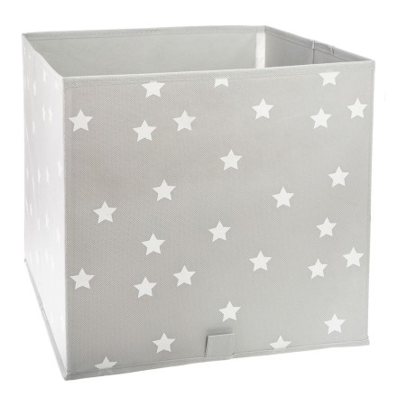 Cesta Multiusos Atmosphera Infantil Estrellas Textil (29 x 29 x 29 cm)